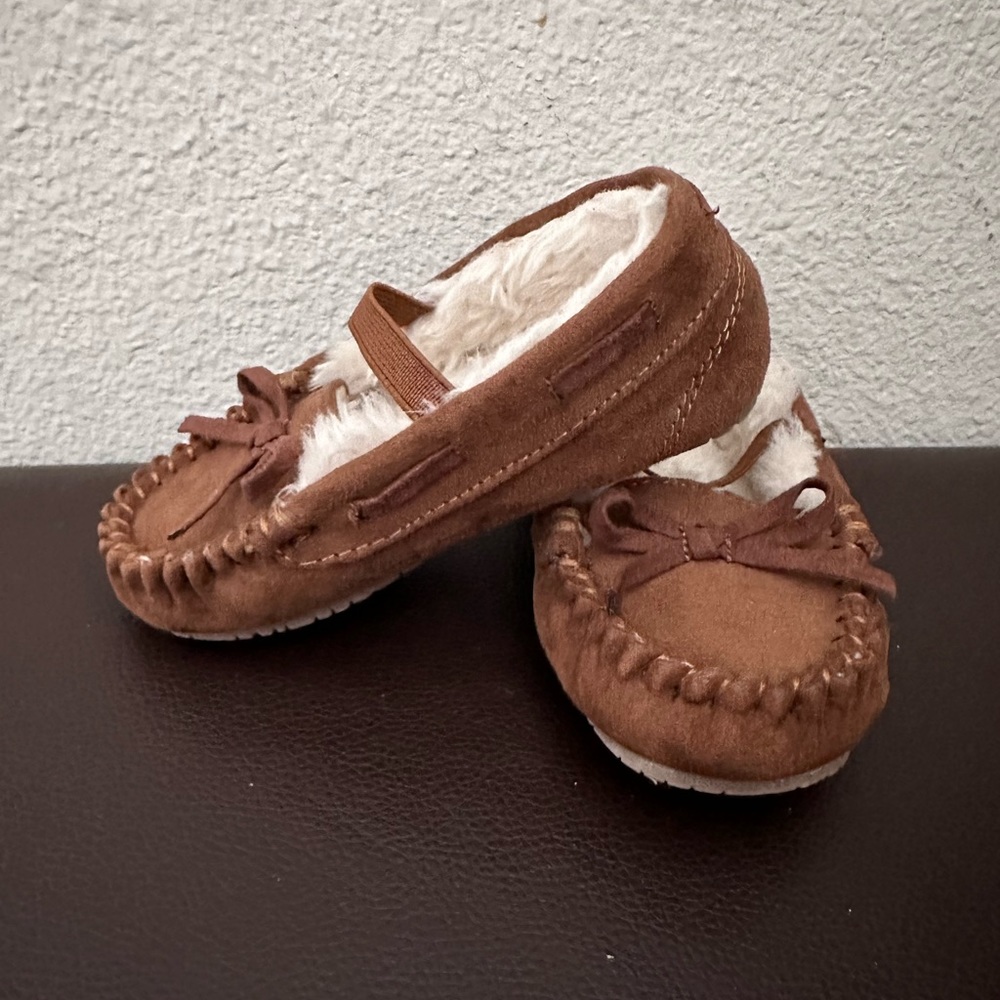 Girls' Celina Moccasin Slippers- CAT & JACK - Baby - Toddler